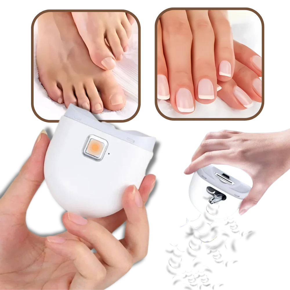 EASYNEIL - Coupe ongle lime électrique rechargeable à LED
